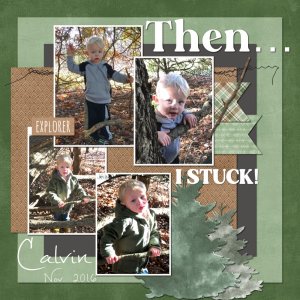 Page 1: I Stuck! Calvin 11/14/16; 11/21/16