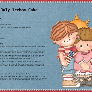 4th of July Icebox Cake Recipe