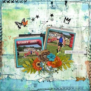 Hubby's first Triathlon