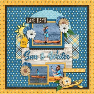 Paddle Boarding at the Lake