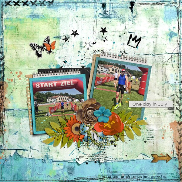 Hubby's first Triathlon