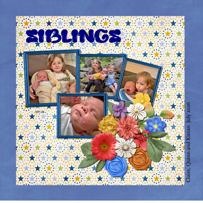 July Template Challenge 1 Scrapbookcrazy Creations