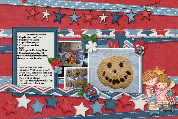 Oatmeal Cookies with Dried Fruit
