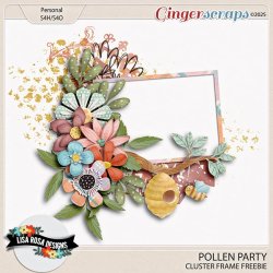 lisarosadesigns_pollenparty_freebieclusterframe_preview.jpg