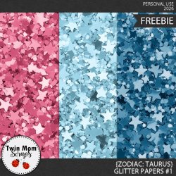 TWINMOMSCRAPS_ZODIAC_TAURUS_GLITTER1.jpg