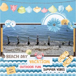 2026 June - Memory Mix Up Challenge-Beach rocks in the water.jpg