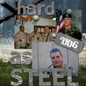 Hard as steel