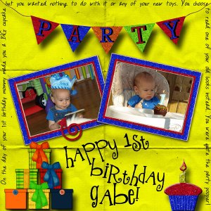 Happy 1st Birthday