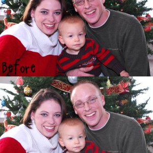 Face it - Before and after