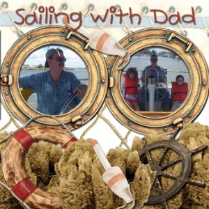 Sailing with Dad