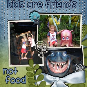 kids are friends not food
