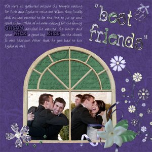 Best Friend's Wedding by Scrappy Cocoa