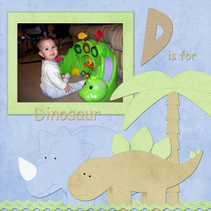 D is for Dinosaur