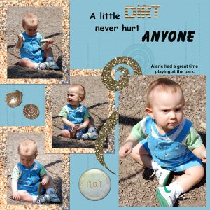 A little dirt