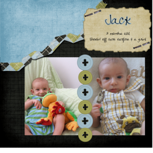 My son Jack @ 2 months old