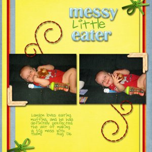 Messy Little Eater