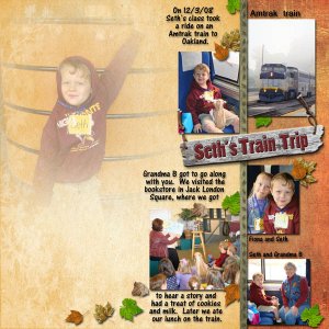 Seth's Train Trip
