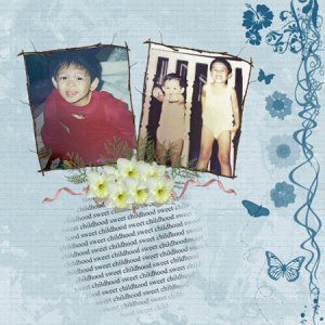 Ririn And Kiki's Sweet Childhood