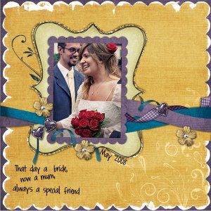 A Bride and a friend