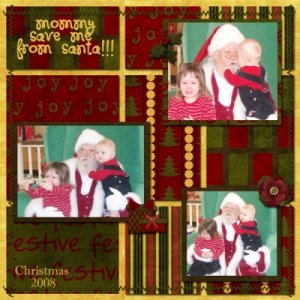 Mommy Save Me From Santa
