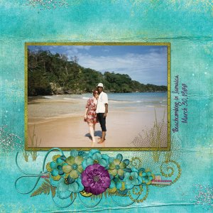 Beachcombing in Jamaica