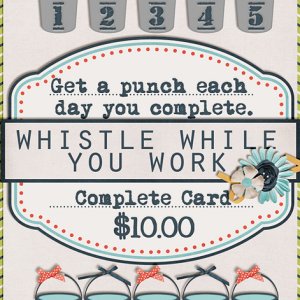 Chore Punch Card - Summer 2013