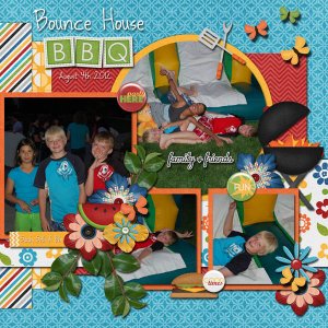 bounce house bbq