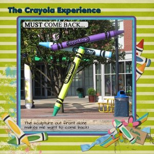 Crayon Sculpture