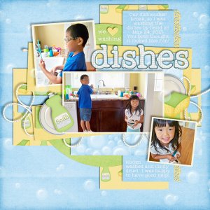 We Love Washing Dishes
