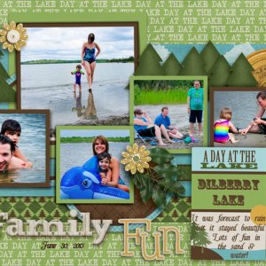Family Lake Fun