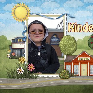 Kindergarten 2012-2013, left