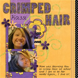 Crimped Hair