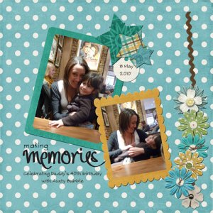 Making memories