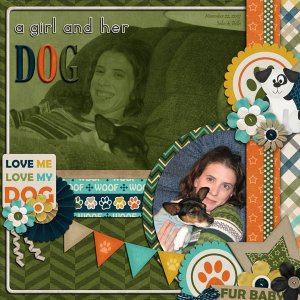 A Girl and Her Dog