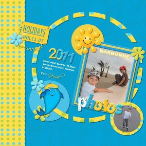 Tropical Holidays Album (cover) - 2011