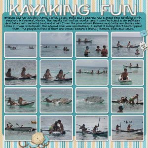 kayaking