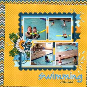 Swimming at the Hotel