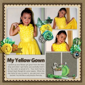 My Yellow Gown