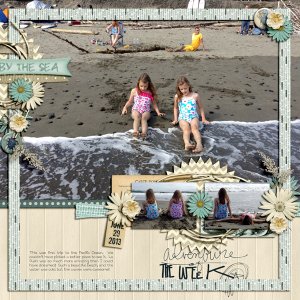 day at the beach
