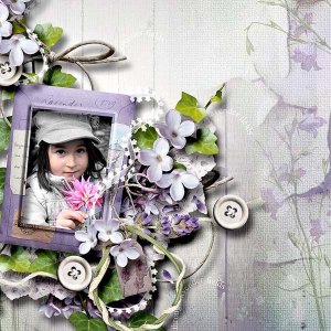 Vintage lavender