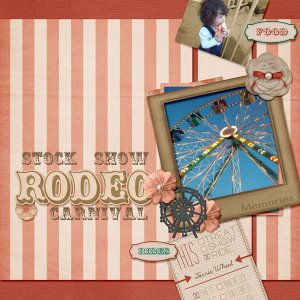 Stock Show Rodeo Carnival
