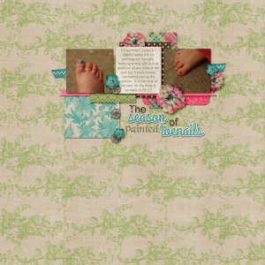 The Season of Painted Toenails