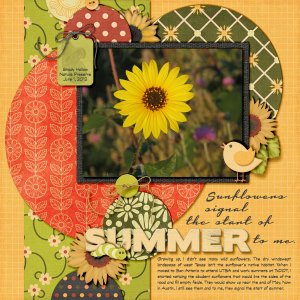 Sunflowers Signal the Start of Summer to Me