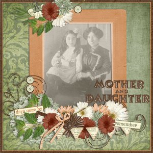 mother and daughter