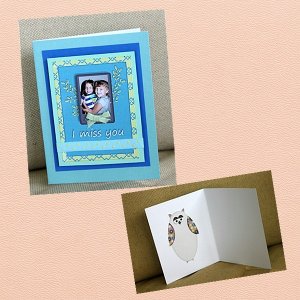 I Miss You Card