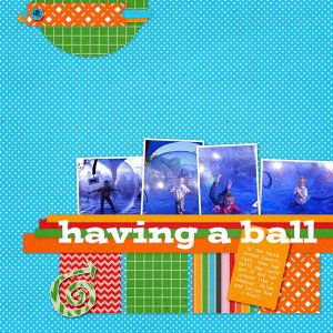 Having a ball
