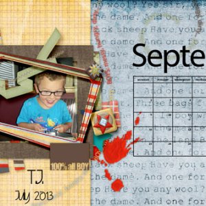 Sept Desktop Calendar TJ