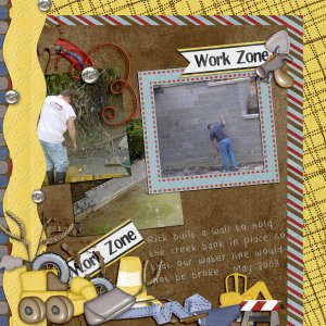 Wall Work Zone
