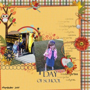 1st day of school