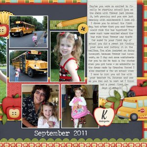 first few days of school 2